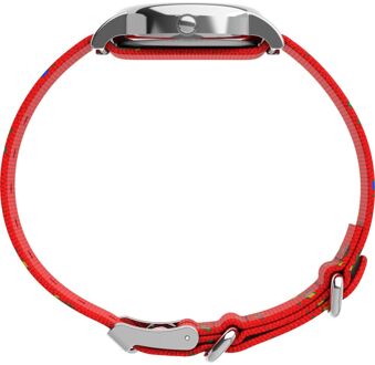 Timex Peanuts Weekender Unisex Horloge Rood TW2Y39500 - One Size