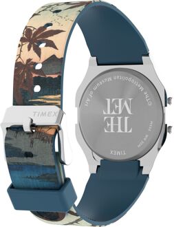 Timex The Met X Hiroshige Unisex Multicolor Horloge TW2W25300 Veelkleurig