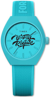 Timex TW2W96900 Heren Lab Collab Horloge Blauw - One Size