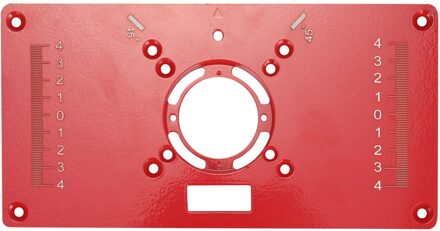 Timmerwerk Aluminium Router Tafel Insert Plaat Multifunctionele Houtbewerking Bankjes Hout Router Tool Voor Trimmer Graveermachine wit