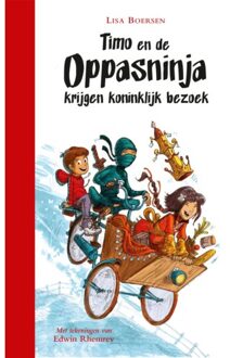 Timo en de oppasninja krijgen koninklijk bezoek - Boek Lisa Boersen (9025766757)