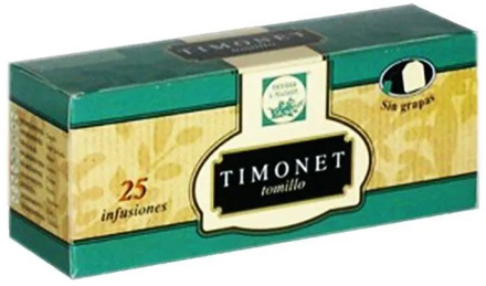 TIMONET, 25 herbal thyme infusions L 'alcoia
