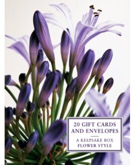 Tin Box Of 20 Gift Cards And Envelopes: Flower Style - Peony Press