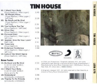 Tin House - Tin House