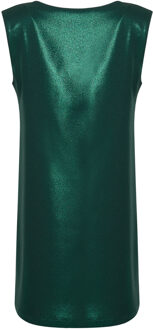 Tina V-halsjurk in groen - L