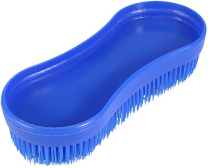 Tinghao Professionele Paard Cleaning Grooming Siliconen Borstel Paardensport Massage Tool Geen Kwaad Om Paard Huid Paardenhaar Kam