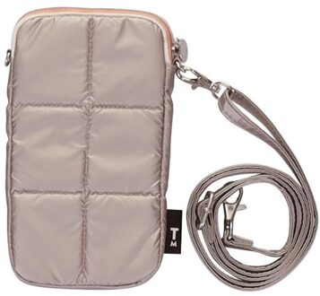 Tinne + Mia Luce Puffy Phone Pouch Greige