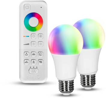 tint SMART LED lamp E27 - 9.5W - Wit licht (1800K tot 6500K) en kleur (RGB)