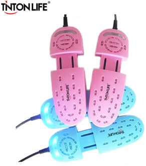 Tinton Leven Intrekbare Deodoriser Elektrische Ultraviolet Schoenen Boot Glove Dryer Heater Droger Schoenen Droger roze