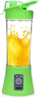 Tinton Leven Usb Opladen Modus Draagbare Opladen Schat Functie Kleine Juicer Blender Ei Garde Vruchten Mixer groen