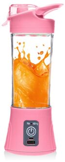 Tinton Leven Usb Opladen Modus Draagbare Opladen Schat Functie Kleine Juicer Blender Ei Garde Vruchten Mixer roze