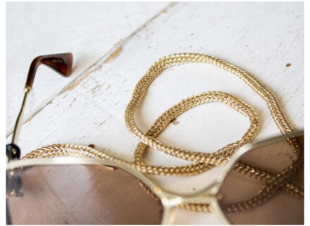 Tiny c zonnebrilkoordjes - maat One size Beige