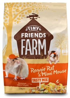 Tiny Friends Farm Reggie Rattenvoer - 2.5 kg