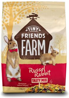 Tiny Friends Farm Russel Rabbit - Konijnenvoer - 2,5 kg