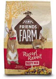 Tiny Friends Farm Russel Rabbit - Konijnenvoer - 5 kg