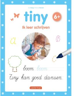 Tiny / Ik Leer Schrijven 6+ - Tiny - Oefenboek Met Stiftje - Gijs Haag