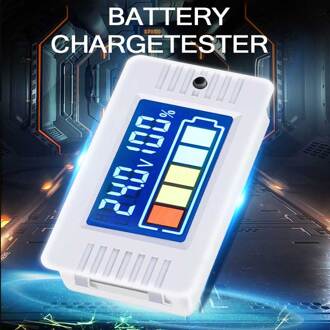 Tioodre Universele Batterij Tester 0-100V Voertuig Digitale Voltmeter Measurer Capaciteit Indicator Display Batterij Detectie