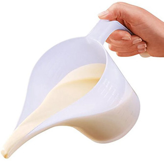 Tip Mouth Plastic Measuring Jug Cup Graduated Surface Cooking Kitchen Bakery Bakeware Liquid Measure Container Baking Tools
