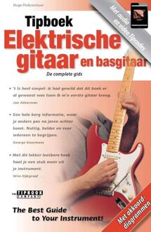 Tipboek Elektrische gitaar en basgitaar - Boek Hugo Pinksterboer (9087670117)