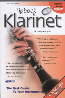 Tipboek Klarinet - Boek Hugo Pinksterboer (9087670168)