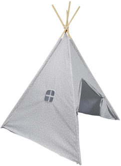 Tipi speeltent voor kinderen - 120 x 160 cm - grijs