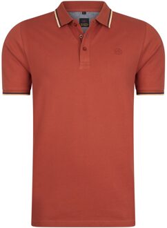 Tipped polo edward Oranje