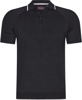Tipped polo - maat 2XL Zwart