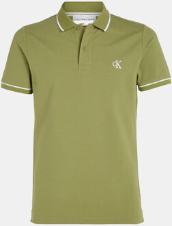 Tipping Slim Polo Heren groen - XL