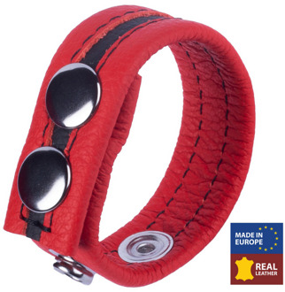 Tippy - Leren Cockring - Rood