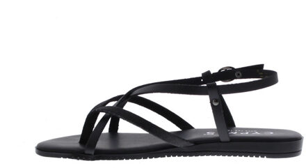 Tippy sandaal | dames | maat: | imitatieleer Zwart - 39