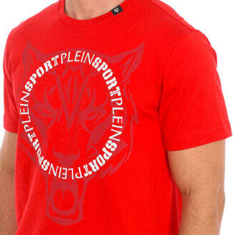 TIPS402 heren t-shirt met korte mouwen Rood - XL