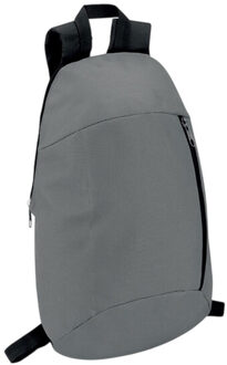 Tirana rugzak met voorvak Grijs - One size