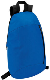 Tirana rugzak met voorvak - maat One size Blauw