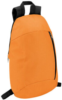 Tirana rugzak met voorvak Oranje - One size