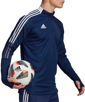 Tiro 21 Trainingssweater Heren blauw - wit - XXL