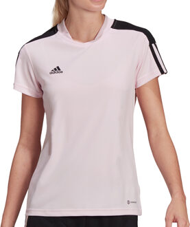 Tiro Essentials Voetbalshirt - Dames Voetbalshirt Roze - XS