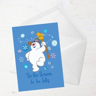 Tis The Season To Be Jolly Greetings Card - Giant Card