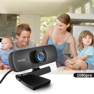 Tishric 1080P Webcam C60 Web Camera Met Microfoon Webcam Pc Usb Camera Netwerk Full Hd Webcam Voor Laptop webcast/Online Teach C60 1080Pro
