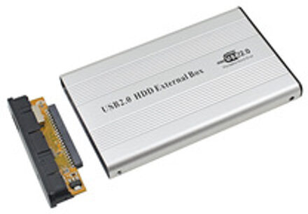 TISHRIC Externe USB 2.0 IDE Container Voor Hard Disk Driver HDD Box Behuizing Adapter Voor 2.5 '500 GB 1 TB SSD DVD Optibay