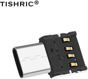 Tishric Otg Micro Usb Type C USB-C Naar Usb Adapter Type-C Datakabel Converter Voor Xiaomi Huawei Samsung muis Usb Flash Drive
