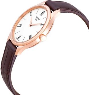 Tissot 5.5 Lady Dames Horloge Bruin T0632093603800
