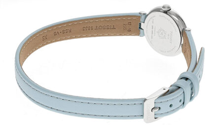 Tissot Bellissima  Xs Double Tour Strap Dames Horloge Blauw T1260101611300
