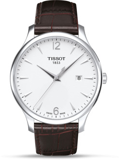 Tissot Horloge Tradition T0636101603700 Zilver