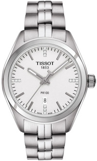 Tissot Pr100 Horloge Tissot , White , Dames - ONE Size