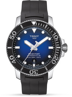 Tissot Seastar Powermatic horloge T1204071704100 Zwart