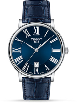 Tissot T-Classic Carson horloge  - Blauw