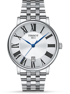 Tissot T-Classic Carson horloge  - Zilverkleurig