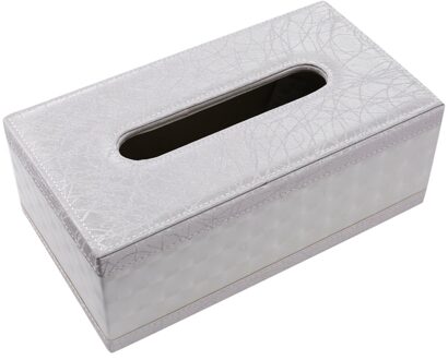 Tissue Box Cover Pu Leer Hotel Auto Container Handdoek Servet Geval Houder Home Kantoorbenodigdheden
