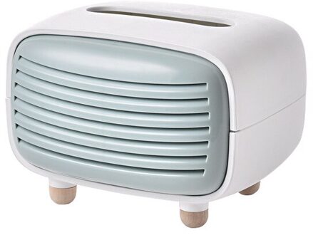 Tissue Doos Creatieve Servet Opbergdoos Huishoudelijke Papier Doos Woonkamer Koffietafel Papier Doos Desktop Tissue Buis groen