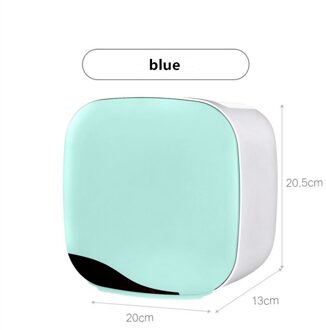 Tissue Doos Perforatie-Gratis Papierrol Buis Wc-papier Doos Waterdichte Wc-papier Opbergdoos Licht Groen